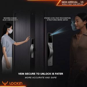 Khoá cửa thông minh Lockin V5 Max
