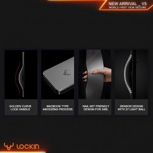 Khoá cửa thông minh Lockin V5 Max