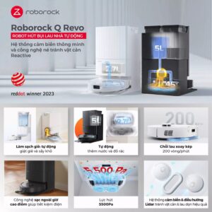 Robot hút bụi lau nhà Roborock Q Revo