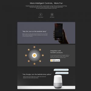Đèn bàn Yeelight LED Bedside Lamp D2 RGB