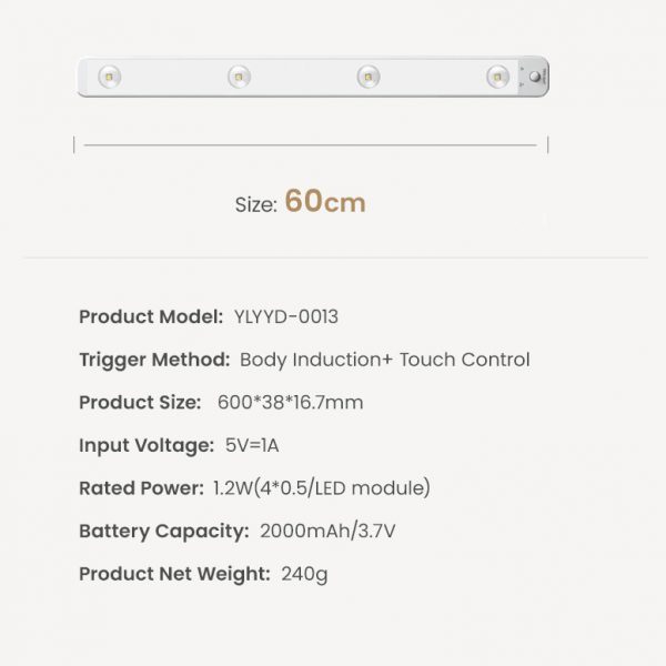 Đèn LED thanh cảm biến Yeelight Motion Sensor Mate Light Đèn LED thanh cảm biến Yeelight Motion Sensor Mate Light