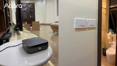 Lắp đặt hệ thống chiếu sáng thông minh Aqara