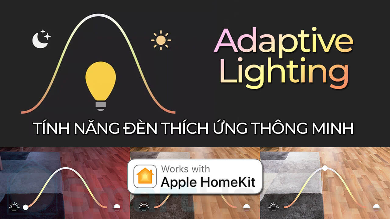 Ứng dụng Home của iOS 18 sẽ kích hoạt Adaptive Lighting cho đèn Matter