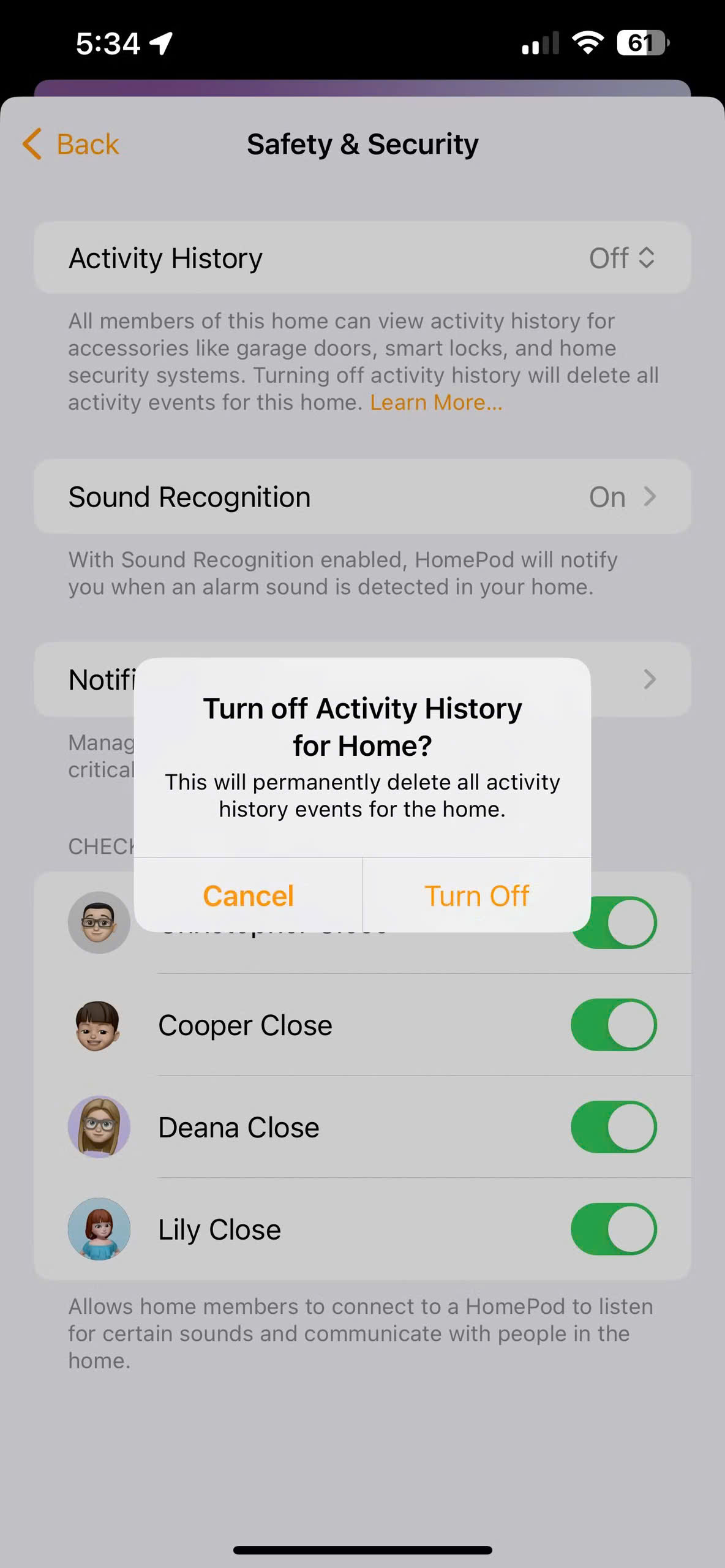 Cách xem lịch sử hoạt động nhà thông minh trên Apple HomeKit