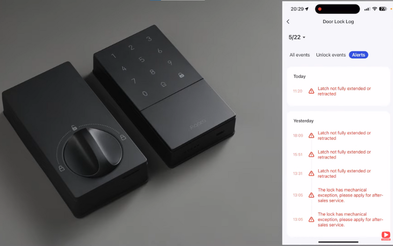 Đánh giá khoá thông minh Aqara U50