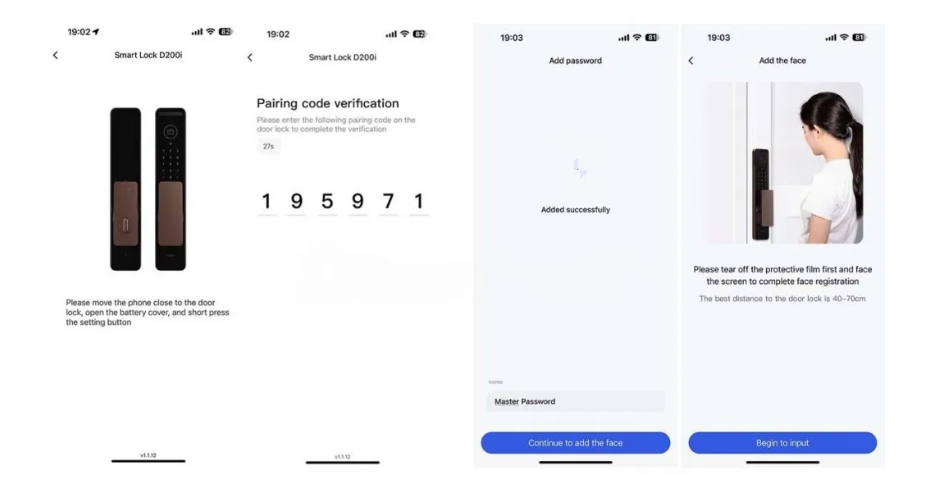 Hướng dẫn cài đặt khoá thông minh Face ID Aqara D200i