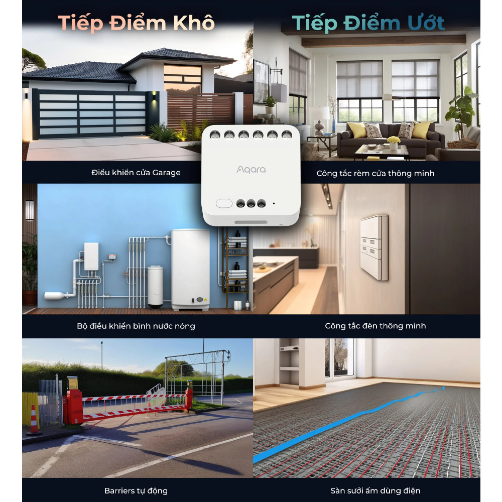 Hướng dẫn lắp đặt Module Aqara T2