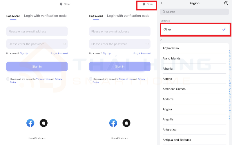 Hướng dẫn tạo tài khoản Aqara Home