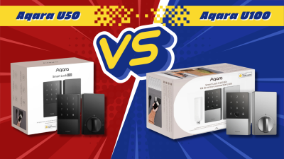 So sánh khóa thông minh Aqara U50 và Aqara U100