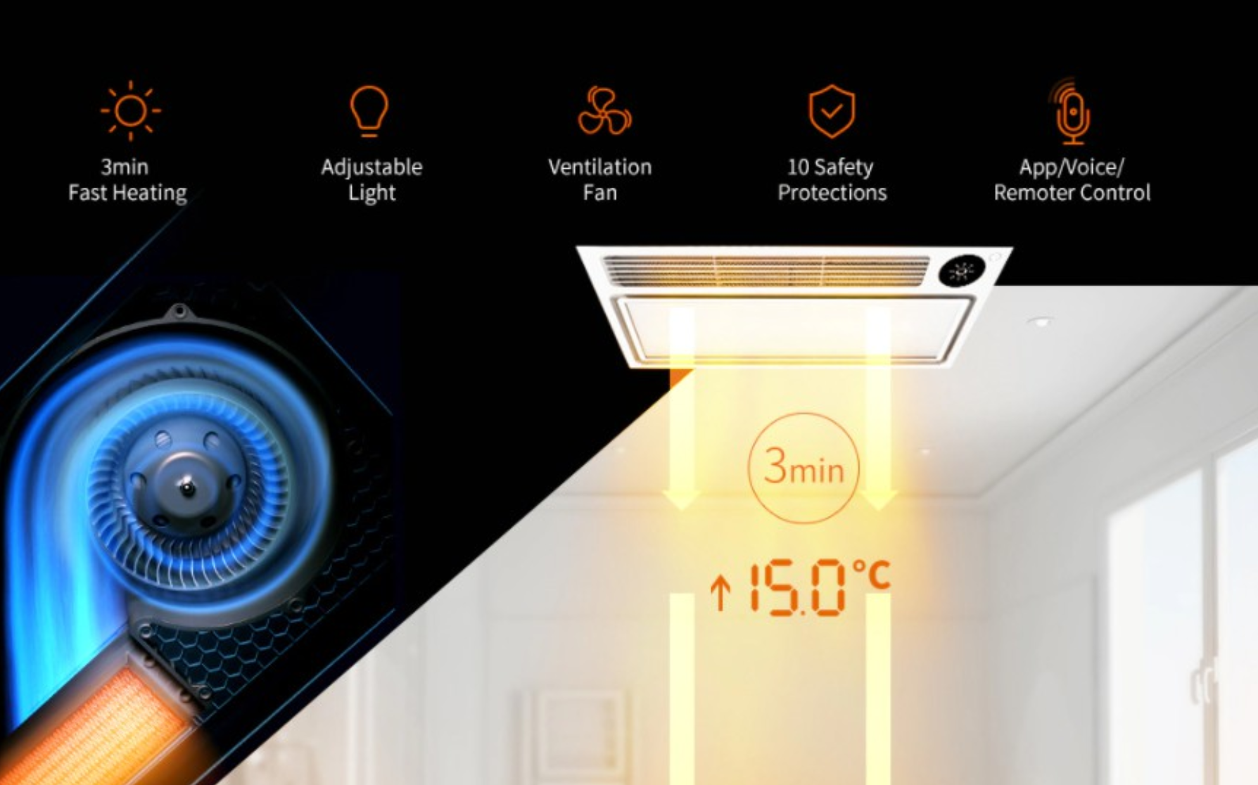 So sánh Đèn sưởi nhà tắm Aqara T1 và Yeelight Pro S20