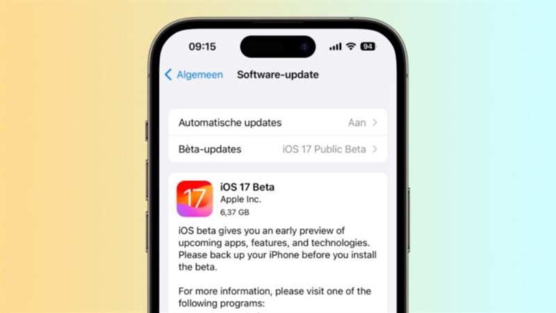 Apple đã phát hành iOS 17 beta 8 cho nhà phát triển