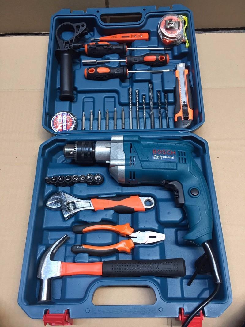 Bộ máy khoan Bosch đầy đủ chi tiết - KB13L