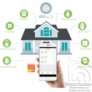 Bộ Báo Trộm WiFi/GSM Tuya 11 Món