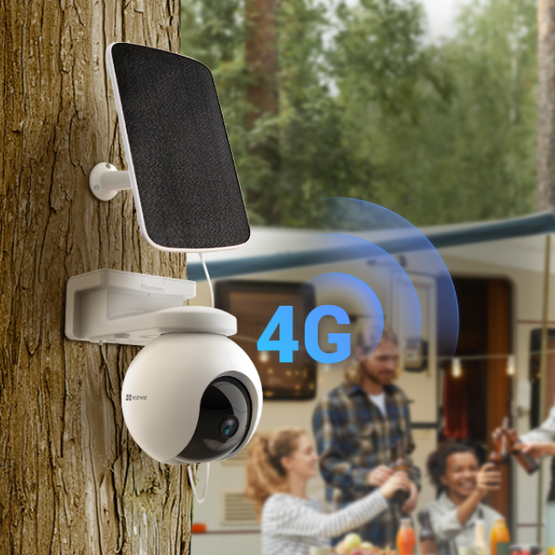 Camera Pin CB8 2K kết hợp với tấm sạc năng lượng mặt trời F (type C_4,2W) - Ảnh 2