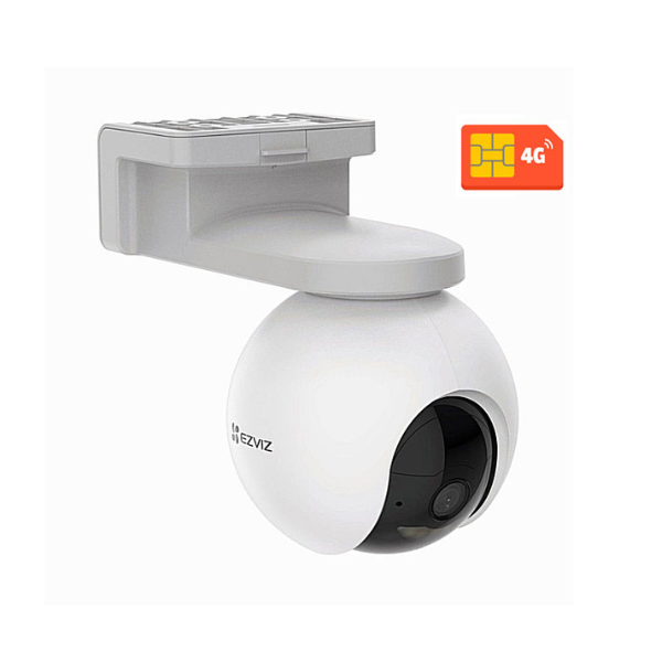 Camera 4G EZVIZ EB8 4K Kit Năng Lượng Mặt Trời