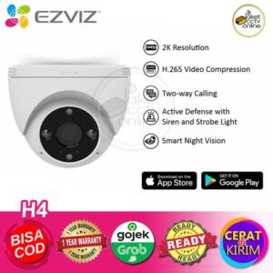 Camera Ngoài Trời EZVIZ H4 2K 4MP