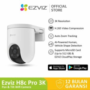 Camera Ngoài Trời EZVIZ H8C Pro 3K 5MP Xoay 360
