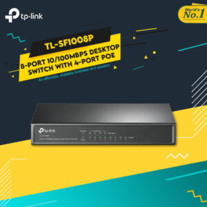 Switch PoE 8 Cổng TP-Link TL-SF1008P